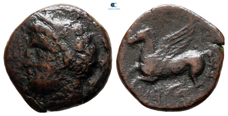 Sicily. Syracuse circa 344-317 BC. 
Bronze Æ

15 mm., 2,29 g.



nearly v...