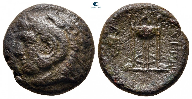 Macedon. Philippi circa 356-345 BC. 
Bronze Æ

17 mm., 6,30 g.



nearly ...