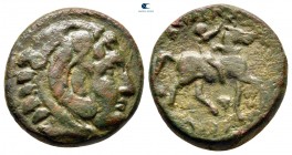 Macedon. Uncertain mint. Kassander 306-297 BC. Bronze Æ