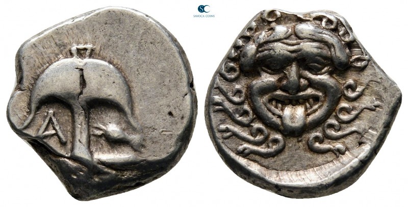Thrace. Apollonia Pontica circa 480-450 BC. 
Drachm AR

16 mm., 3,30 g.


...