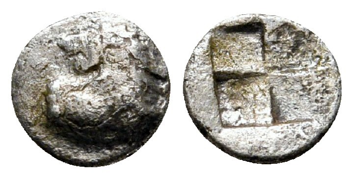 Thrace. Chersonesos circa 500 BC. 
Hemiobol AR

6 mm., 0,30 g.



fine