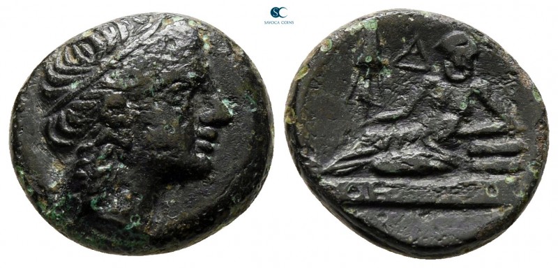 Thrace. Odessos circa 270-250 BC. 
Bronze Æ

15 mm., 2,81 g.



nearly ve...