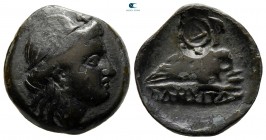 Thrace. Odessos circa 270-250 BC. Bronze Æ, countermarked