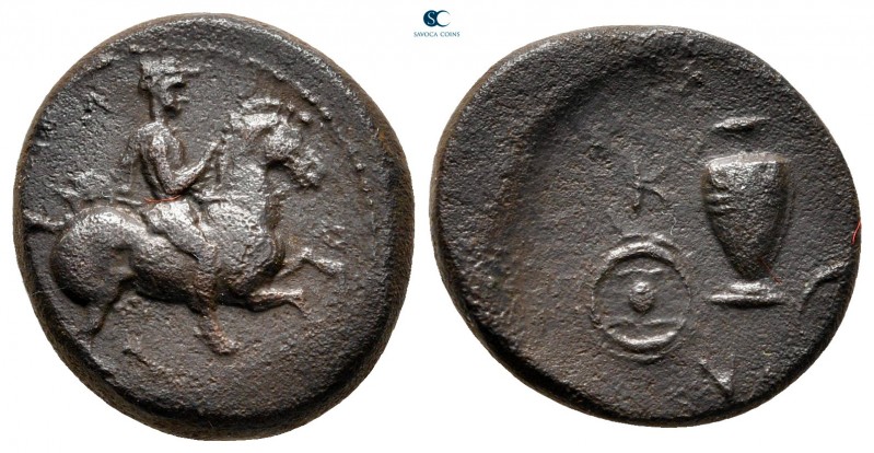 Thessaly. Krannon circa 400-344 BC. 
Bronze Æ

17 mm., 5,29 g.



very fi...