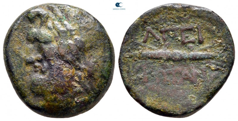 Epeiros. Koinon of Epeiros circa 148-50 BC. 
Bronze Æ

21 mm., 6,50 g.


...