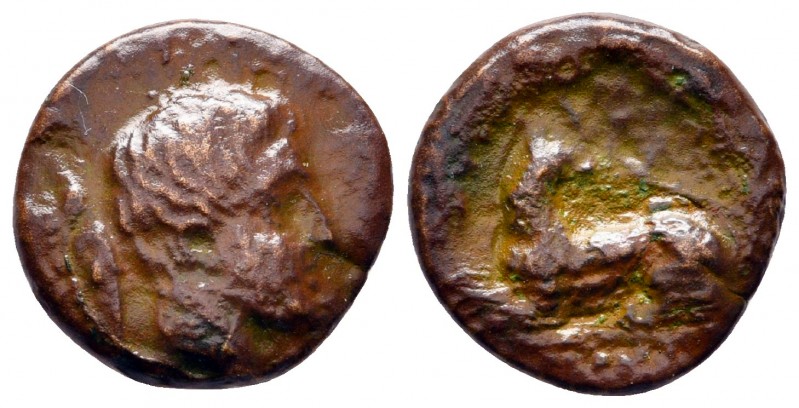 Akarnania. Argos Amphilochicon circa 330-300 BC. 
Bronze Æ

15 mm., 2,64 g.
...