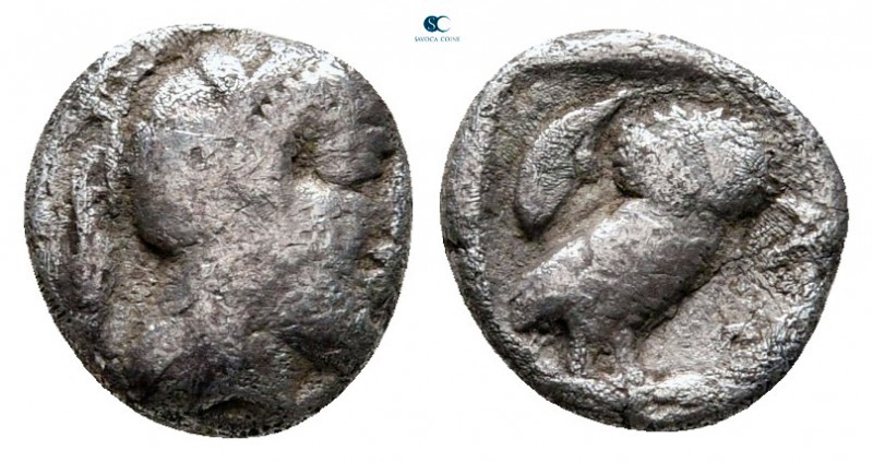 Attica. Athens circa 454-404 BC. 
Obol AR

8 mm., 0,60 g.



nearly very ...