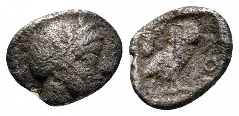 Attica. Athens circa 454-404 BC. 
Obol AR

9 mm., 0,60 g.



fine