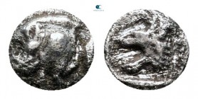 Mysia. Kyzikos circa 525-475 BC. Tetartemorion AR