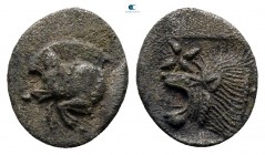 Mysia. Kyzikos circa 480-450 BC. Hemiobol AR