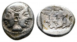 Mysia. Lampsakos circa 480-450 BC. Obol AR