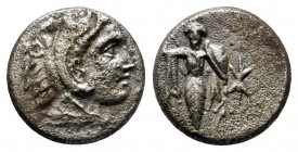 Mysia. Pergamon circa 330-284 BC. Diobol AR