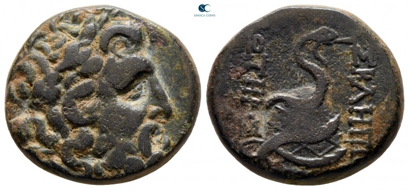 Mysia. Pergamon circa 200-27 BC. 
Bronze Æ

20 mm., 8,54 g.



very fine
