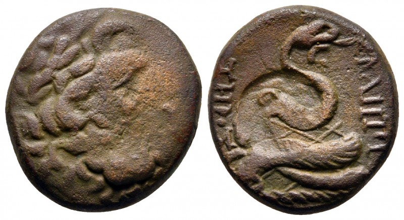 Mysia. Pergamon circa 133-27 BC. 
Bronze Æ

20 mm., 8,08 g.



very fine