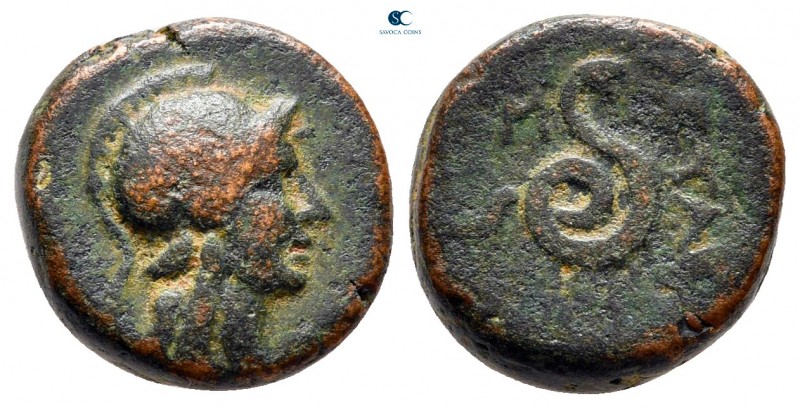 Kings of Pergamon. Pergamon. Philetairos 282-263 BC. 
Bronze Æ

14 mm., 3,62 ...