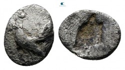 Troas. Dardanos circa 500-400 BC. Tetartemorion AR