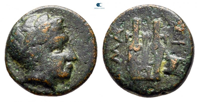 Troas. Hamaxitos circa 350-310 BC. 
Bronze Æ

11 mm., 1,29 g.



very fin...
