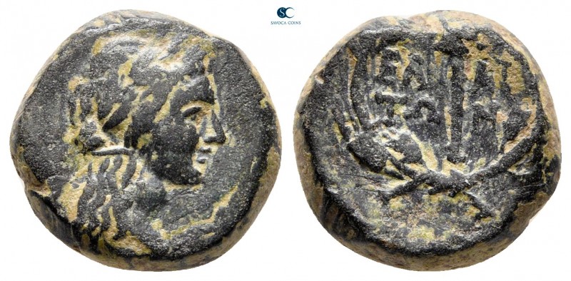 Aiolis. Elaia circa 200-100 BC. 
Bronze Æ

15 mm., 4,53 g.



very fine