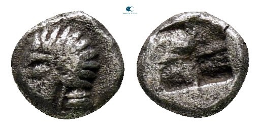 Ionia. Kolophon circa 530-500 BC. 
Tetartemorion AR

3 mm., 0,18 g.



ve...