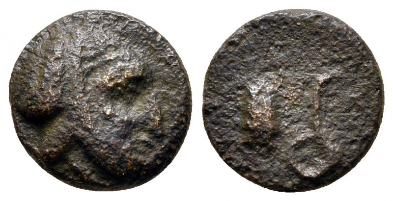 Lydia. Uncertain mint. Autophradates as Satrap 392-388 BC. 
Bronze Æ

10 mm.,...