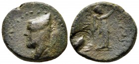 Kings of Sophene. Arkathiocerta. Arkathias I 190-175 BC. Bronze Æ
