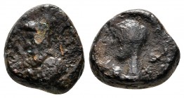 Kings of Sophene. Armenian mint. Mithradates I 150-100 BC. Chalkous Æ