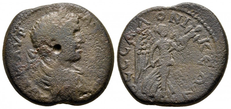 Macedon. Thessalonica. Elagabal AD 218-222. 
Bronze Æ

25 mm., 14,68 g.


...