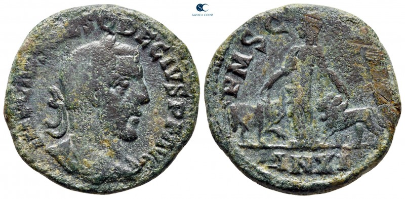 Moesia Superior. Viminacium. Trajan Decius AD 249-251. 
Bronze Æ

28 mm., 13,...
