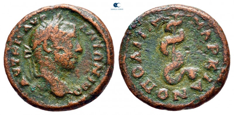 Moesia Inferior. Marcianopolis. Elagabal AD 218-222. 
Bronze Æ

16 mm., 2,23 ...