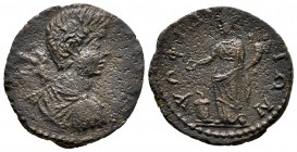 Arkadia. Psophis. Caracalla AD 198-217. Bronze Æ