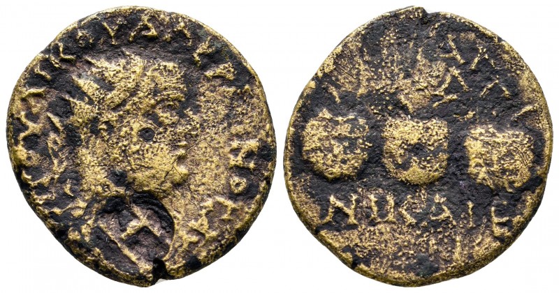 Bithynia. Nikaia. Valerian I AD 253-260. 
Bronze Æ

25 mm., 7,53 g.



ne...