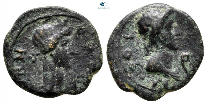 Mysia. Pergamon. Pseudo-autonomous issue AD 40-60. 
Bronze Æ

18 mm., 1,98 g....