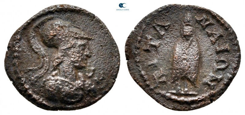 Mysia. Pitane. Pseudo-autonomous issue AD 98-138. 
Bronze Æ

13 mm., 1,23 g....