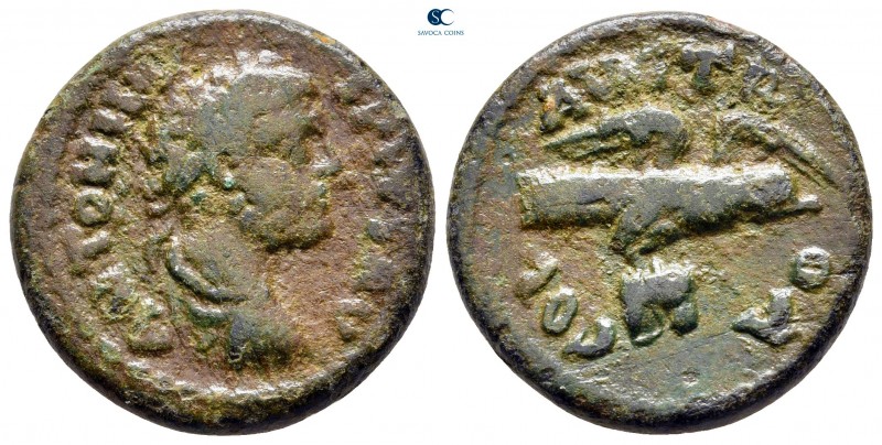 Troas. Alexandreia. Caracalla AD 198-217. 
Bronze Æ

23 mm., 8,21 g.



v...