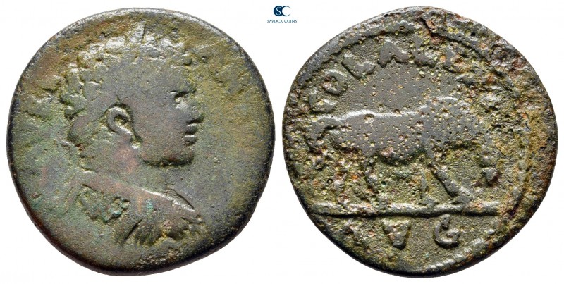 Troas. Alexandreia. Caracalla AD 198-217. 
Bronze Æ

24 mm., 6,26 g.



n...
