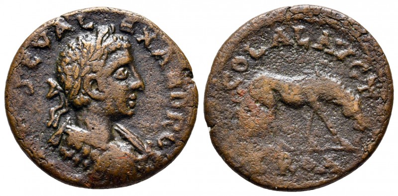Troas. Alexandreia. Severus Alexander AD 222-235. 
Bronze Æ

23 mm., 4,70 g....