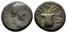 Aiolis. Elaia. Lucius Verus AD 161-169. Bronze Æ