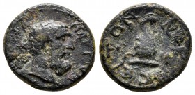 Lydia. Nakrasa. Pseudo-autonomous issue AD 117-138. Bronze Æ