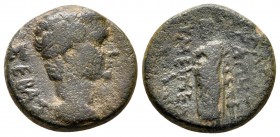 Phrygia. Eumeneia - Fulvia. Tiberius AD 14-37. Bronze Æ