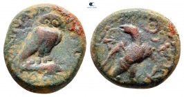 Phrygia. Synnada. Pseudo-autonomous issue. Time of Tiberius  AD 14-37. Bronze Æ
