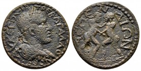 Pamphylia. Aspendos. Trebonianus Gallus AD 251-253. Bronze Æ