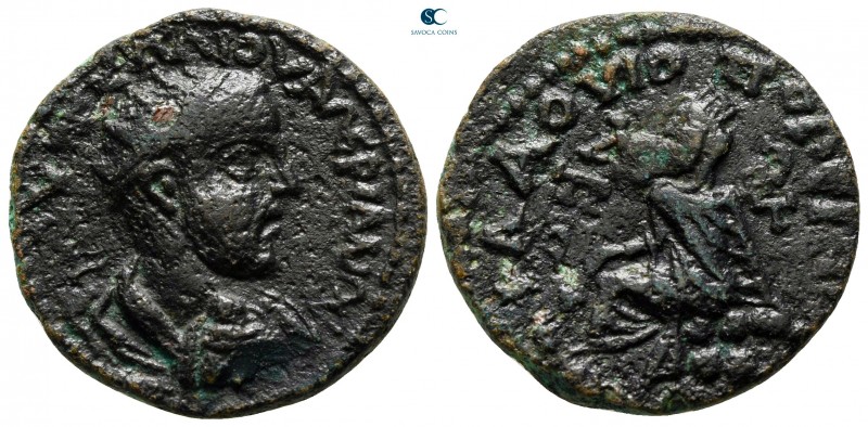 Cilicia. Flaviopolis - Flavias. Valerian I AD 253-260. 
Bronze Æ

24 mm., 9,3...