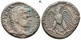 Seleucis and Pieria. Antioch. Caracalla AD 198-217. Billon-Tetradrachm