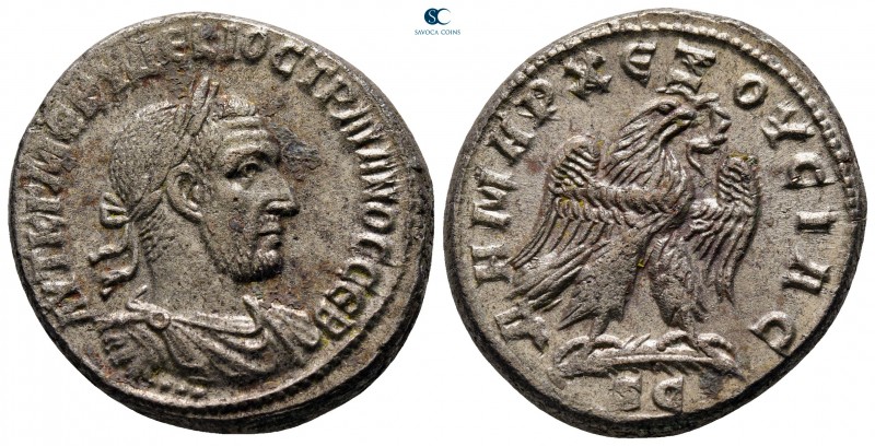 Seleucis and Pieria. Antioch. Trajan Decius AD 249-251. 
Billon-Tetradrachm

...