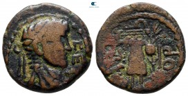 Judaea. Ascalon. Nero AD 54-68. Bronze Æ