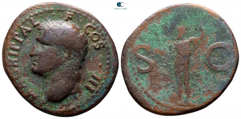 Agrippina I AD 33. Rome
As Æ

30 mm., 9,88 g.



nearly very fine