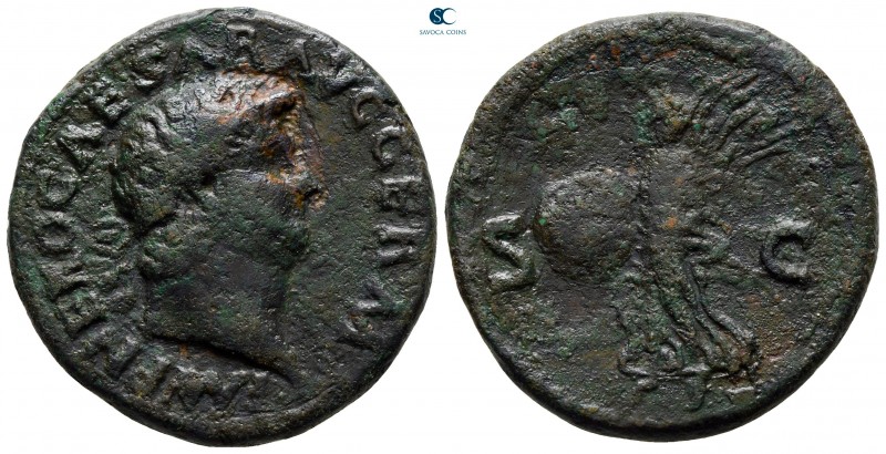 Nero ,as Caesar AD 50-54. Rome
As Æ

28 mm., 13,79 g.



nearly very fine...