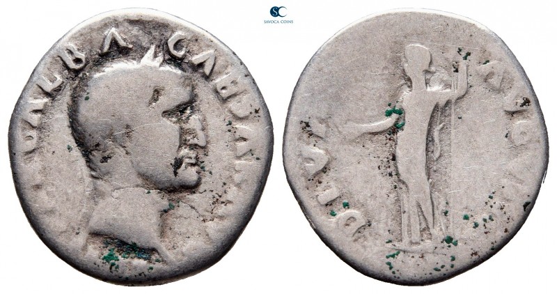 Galba AD 68-69. Rome
Denarius AR

18 mm., 2,75 g.



fine