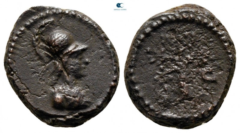 circa AD 81-138. Rome
Quadrans Æ

15 mm., 3,31 g.



very fine