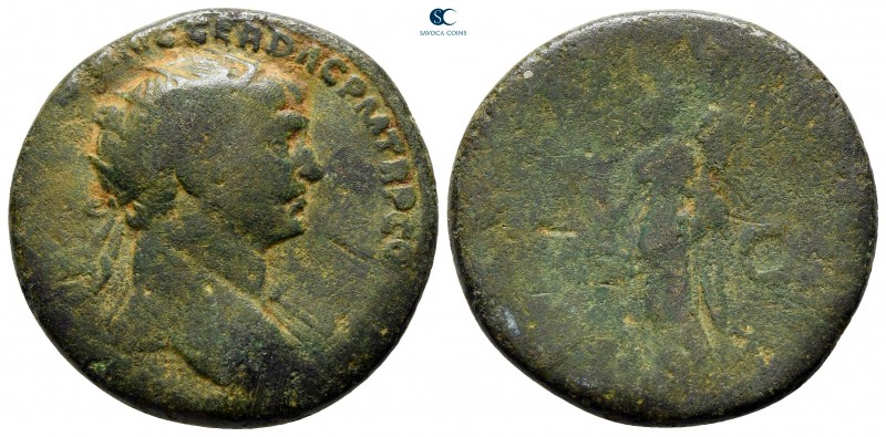 Trajan AD 98-117. Rome
Dupondius Æ

25 mm., 9,09 g.



fine